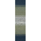 Lagos Wool Ombre Area Rug in Teal/Green/Light Blue/Ivory