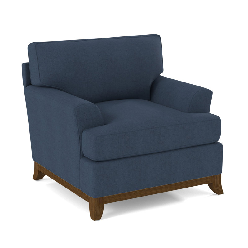 Oaks Way Armchair, Havana, Snow Crypton Performance; 0884-91