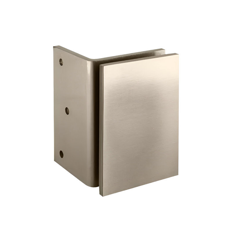 Brixwell GWMB90BN 3-1/2" Height Wall Mount Bracket Brushed Nickel Finish