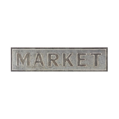 Farmhouse Wall Decor on Metal