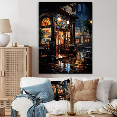 Night Jazz Serenade 5 - Jukeboxes, art mural