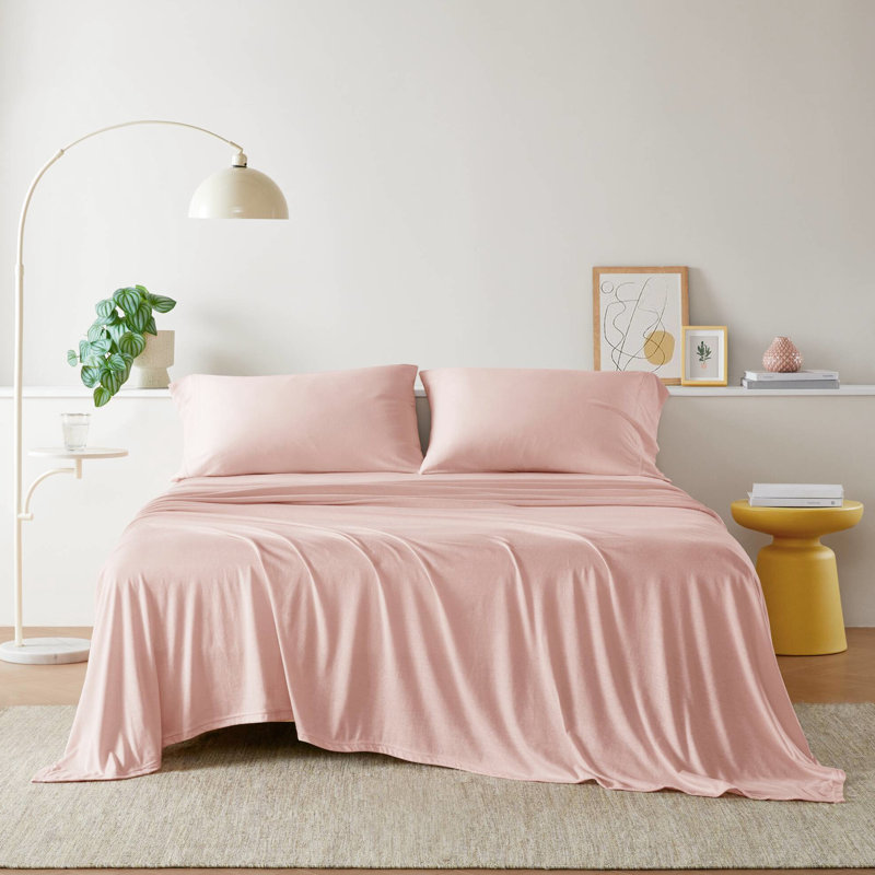 Drap toutes saisons en tricot grand - Confort chaud et confortable pour un toucher doux, Crème, crème