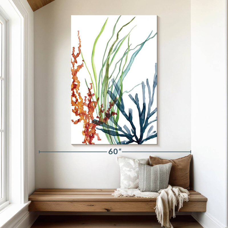 Brampt Ocean Garden I, 51" H x 34" W