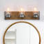 Luminaire pour meuble-lavabo à 3 lumières Kinman