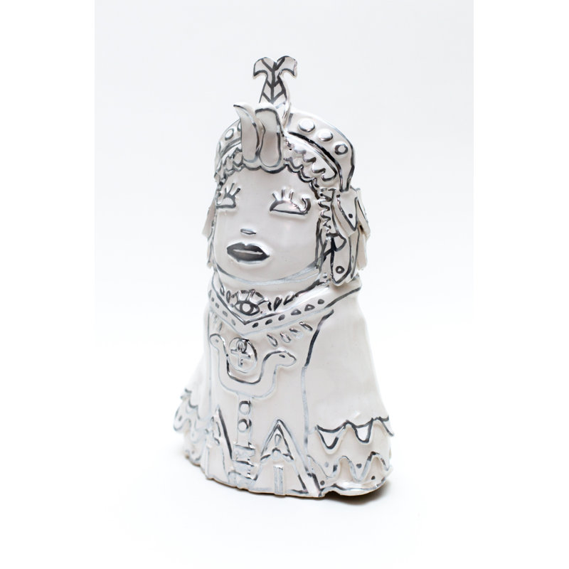 Cleopatra Handmade Ceramic Table Vase