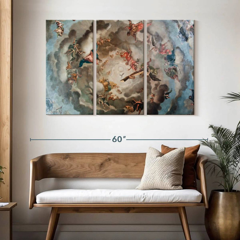 Leisha Renaissance Sky, 32" H x 50" W