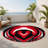 Ruby Noir Indoor And Outdoor Area Rug-1558610822