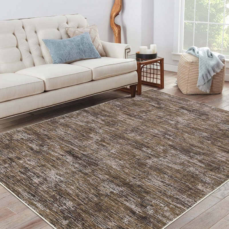 Tapis de couloir 2 x 6 x 2 po Tapis de couloir lavable Tapis de couloir contemporain, Rectangle 10 pi x 13 pi