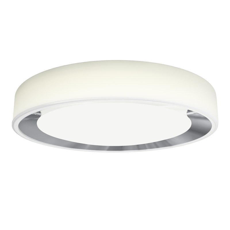 Plafonnier encastré simple à 1 lumière DEL 12,99 po Cooper