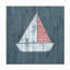Toile d'extérieur Grace Popp «Nautical Plank I»-87944984