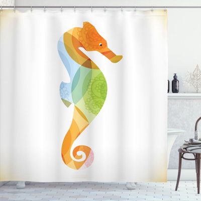 Illias Shower Curtain with Hooks Included
