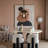 1 - Light Lantern Pendant Single Drum chandelier