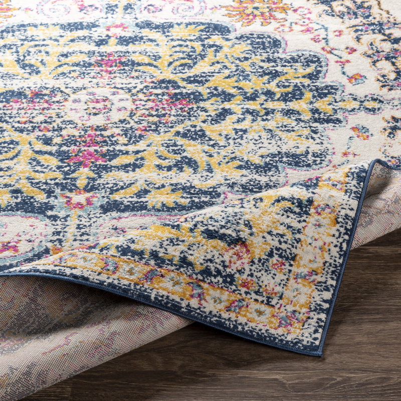 Fleeman Oriental Indoor Rug, Rectangle 5'3" x 7'1"