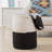55L Woven Collapsible Laundry Basket - Toy & Clothes Storage Basket for Blankets, Laundry Room Organizer