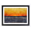An Orange Sunset - Picture Frame Painting-56632945-56632946