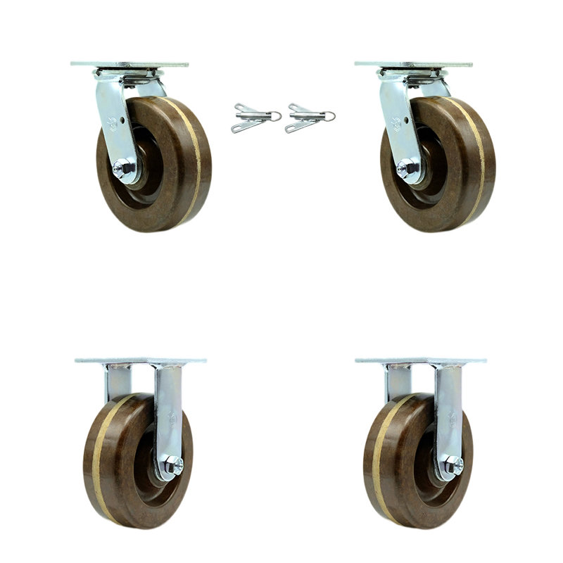 4-Piece Phenolic Caster Set