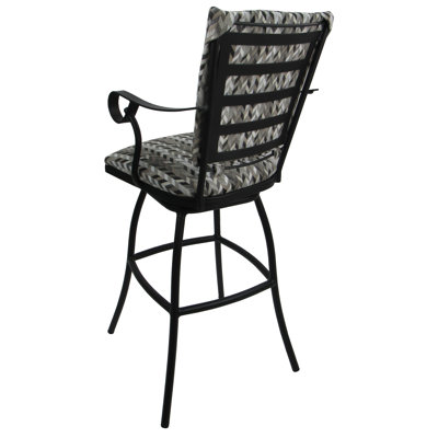 Patio Bar Stool with Cushion