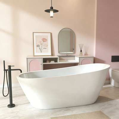 59"Special-shaped Freestanding Slipper Bathtubs