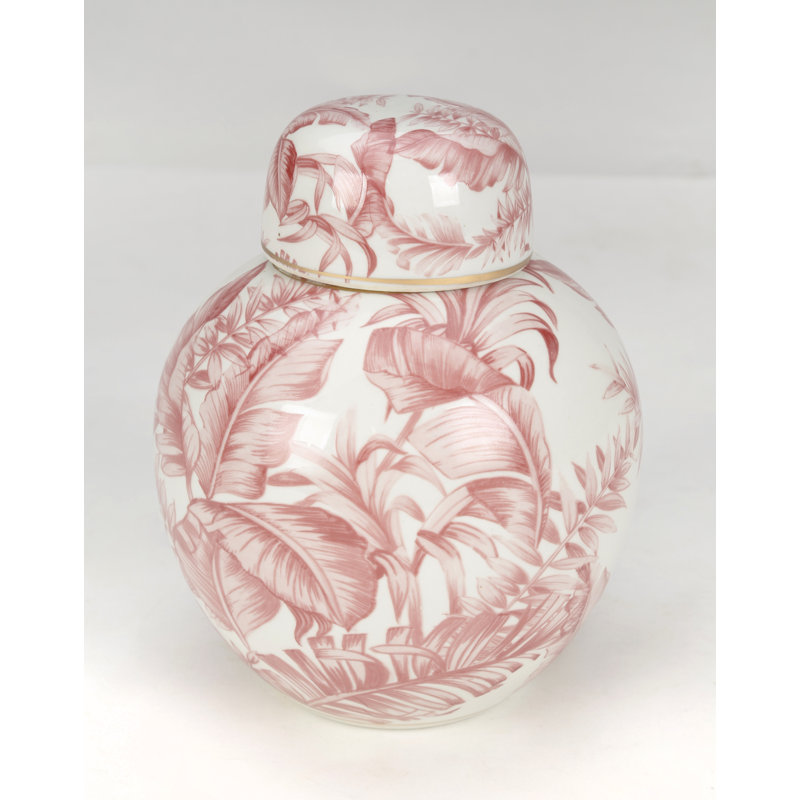 Urnes et pots en porcelaine Murtaz, Rose