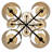 Sequoia 14 - Light Steel Dimmable Chandelier