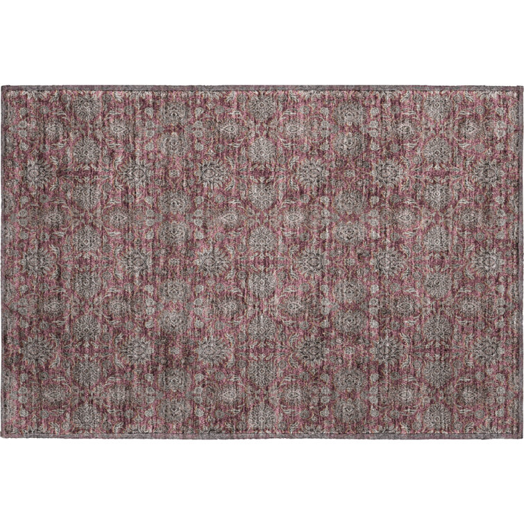 Premium Machine Washable Prisco Merlot Rug