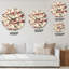 Cherry Tree Blossoms On - horloge murale traditionnelle-1823962813