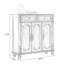 Banc de rangement Cherry