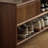 35.4in Shoe Changing Stool Shoe Storage