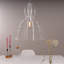 Troisi 1 - Light Transparent Bulb Pendant