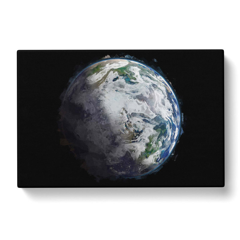 Our Magnificent Earth - Wrapped Canvas Print, 35cm H x 50cm W x 3cm D