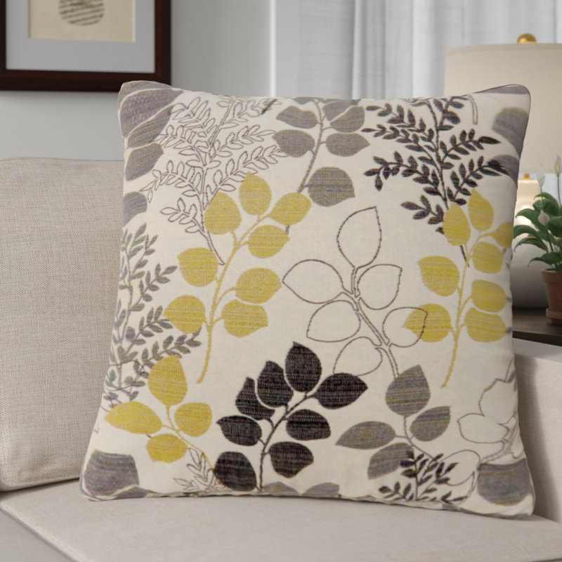 Housse de coussin carré et insert, 22 po x 22 po
