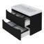 800mm 2 Drawer Wall Hung Vanity Bathroom Cabinet & Basin Set-652901782