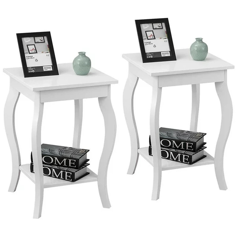 Table de bout Noyale, Blanc
