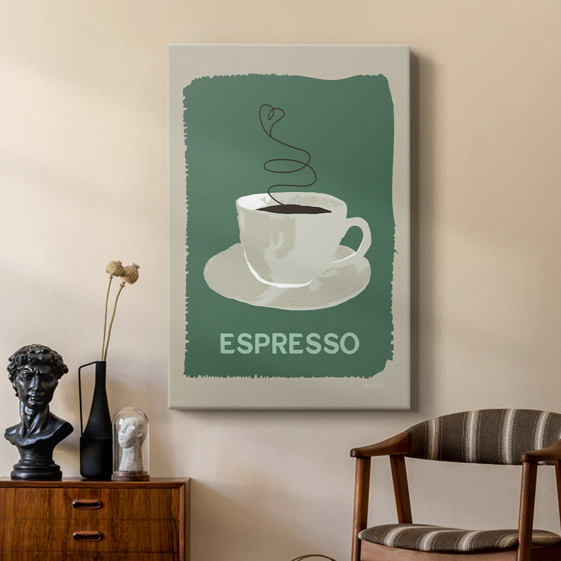 Café moderne IV - galerie Cavas sur mesure, H 18 po x l 12 po