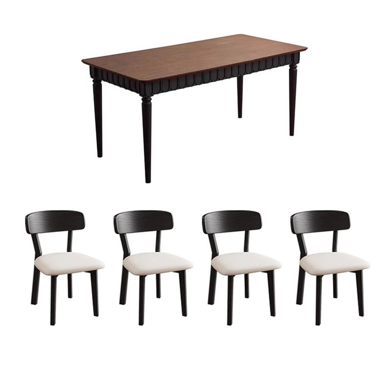Ensemble de table rétro élégant, 5