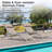 Outdoor Chaise Lounge Set Of 2 Patio Recliner Chairs With Adjustable Backrest And Removable Pillow For Indoor&Outdoor Beach Pool Sunbathing Lawn (2 Lounge Chairs)-652822122