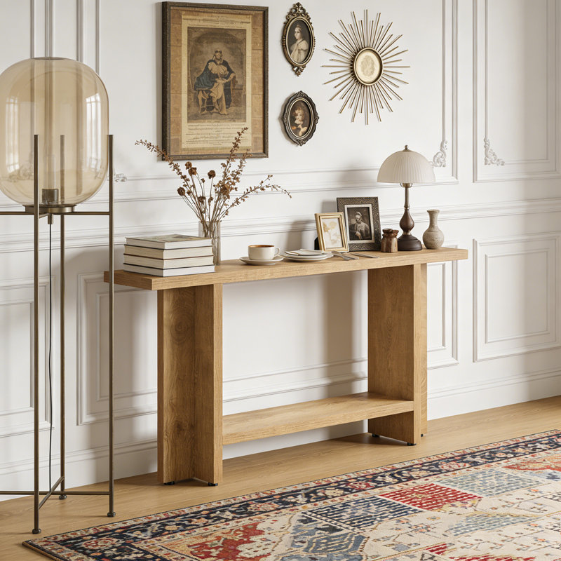Farmhouse Sofa Hallway Console Table