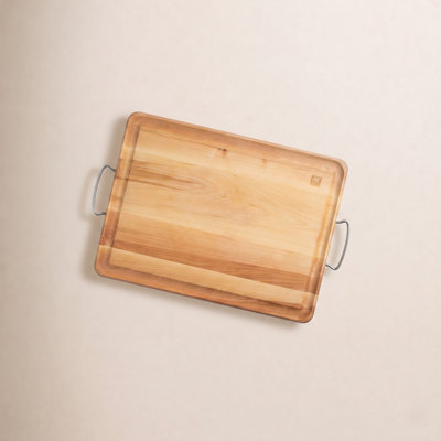 Zwilling Birchwood Cutting Board with Handles