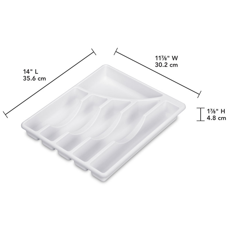Sterilite Convenient 1.87"H x 14"W x 11.87"D Drawer Organizer