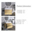 30 po Meuble-lavabo simple mural avec plateau-1372405756