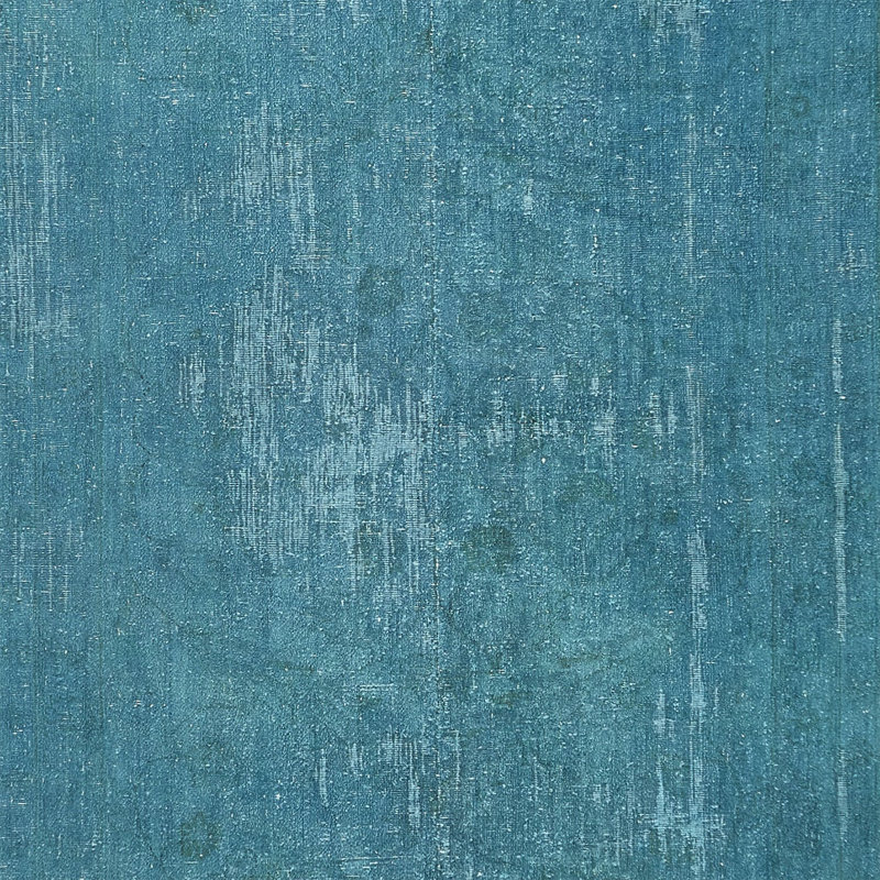 Blue Samsara Wool Runner - 3'7" x 11'7"