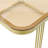 Square Nesting Coffee Table With Wheels & Drawers, Stackable Side Table With High Gloss Marble Grain Top, End Table Set With Brown Tempered Glass-392339853