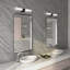 Cailum 2 Light Frosted Dimmable Vanity Light-2136842727