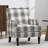 27.1'' Wide Upholstered Armchair with Solid Wood Legs-1742736114