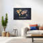Carte du monde, art mural contemporain-129151855-129418386