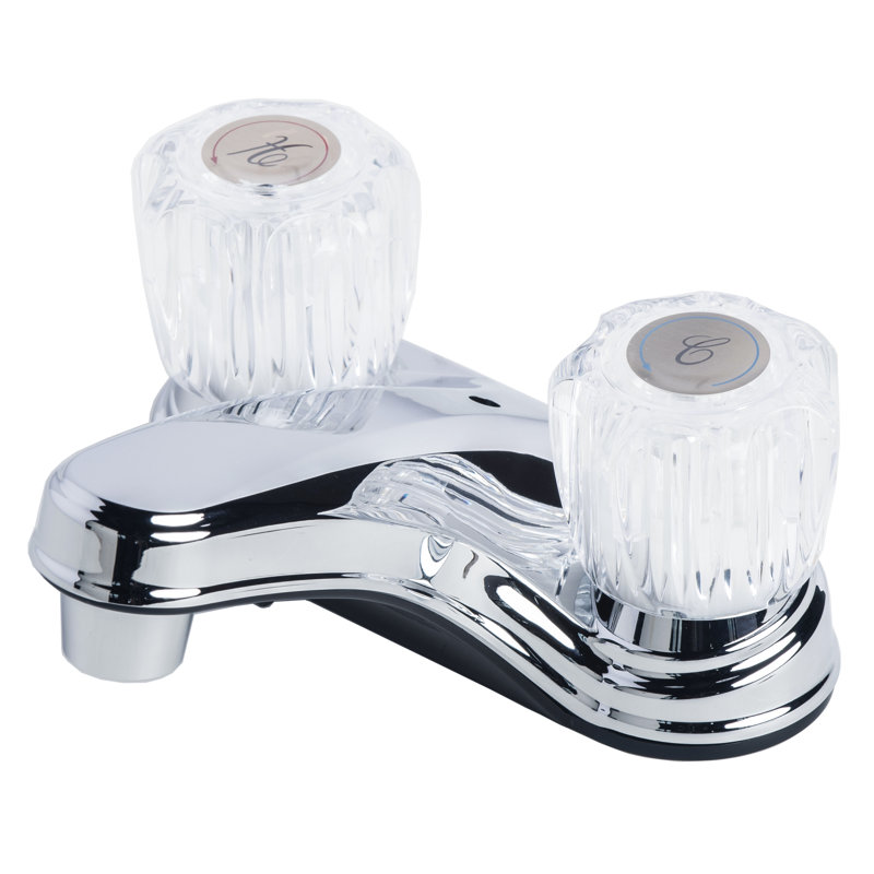 RV/Mobile Home Centerset Bathroom Faucet, Chrome