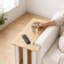 Table de bout Cat Scratcher avec poteau en sisal tissé, table d'appoint moderne 2 en 1 pour canapé-2102388680-2102388687