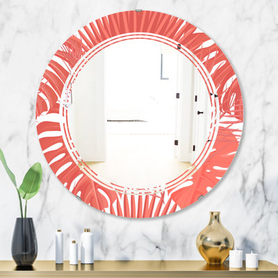 Miroir mural Foliage I Triple C