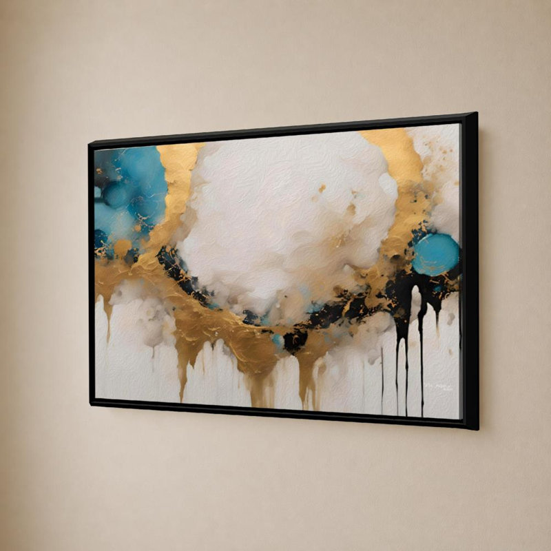 «Acts 16-30 Lifes Most Import Question» par Mark Lawrence, reproduction, H 21,5 po x l 33,5 po x P 2 po, Floater Framed, Noir