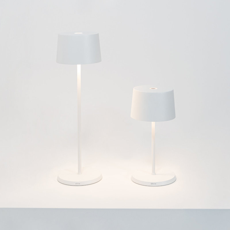 Olivia Pro Mini Table Lamp, White